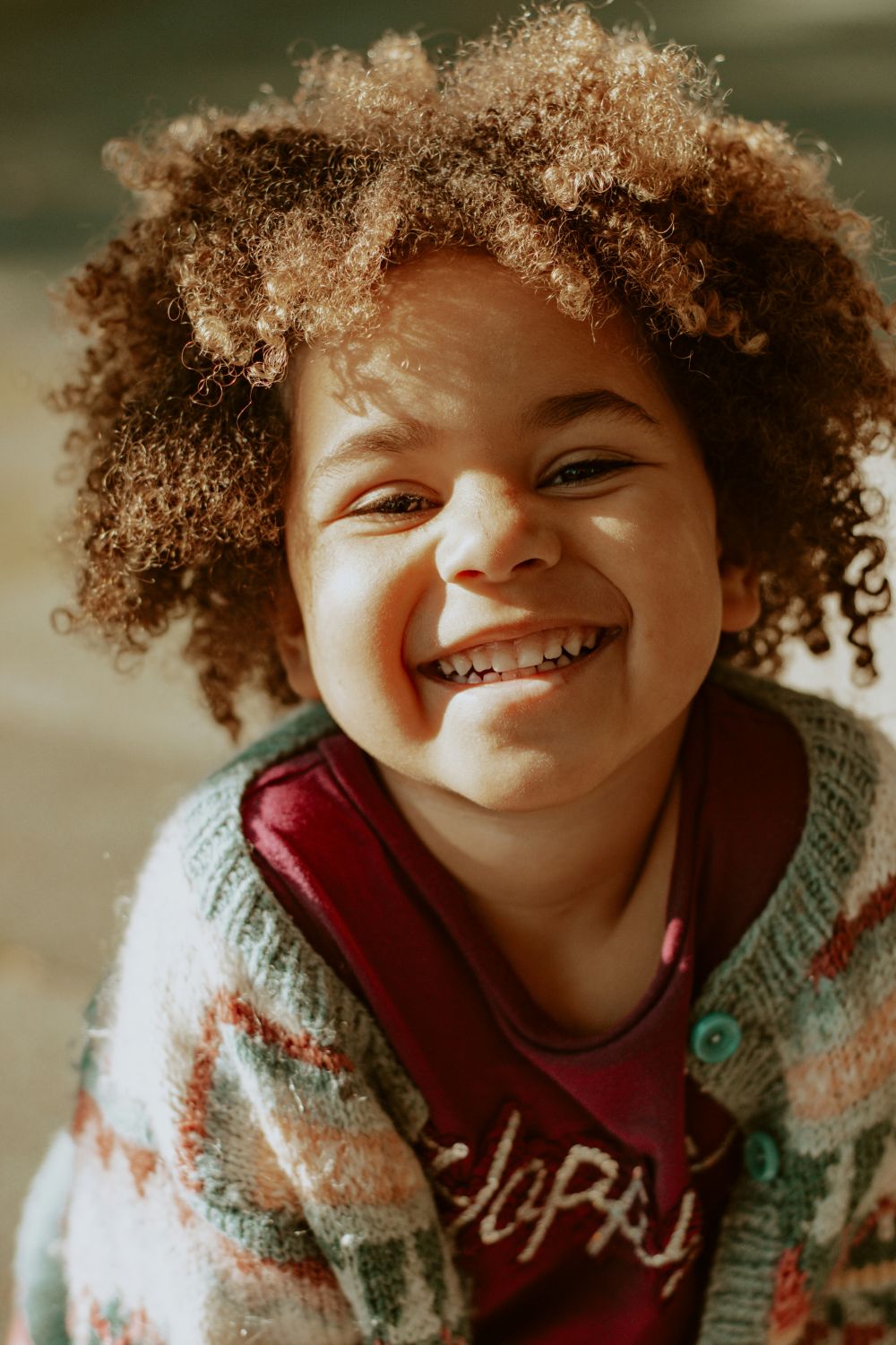 child smiling pediatric dentistry